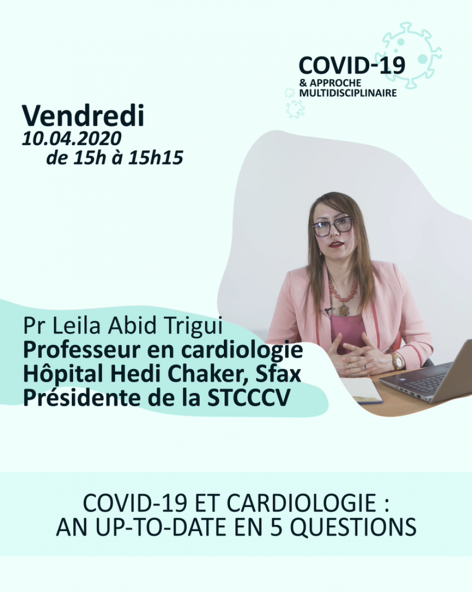 Pr Leila Abid Trigui : COVID-19 et cardiologie