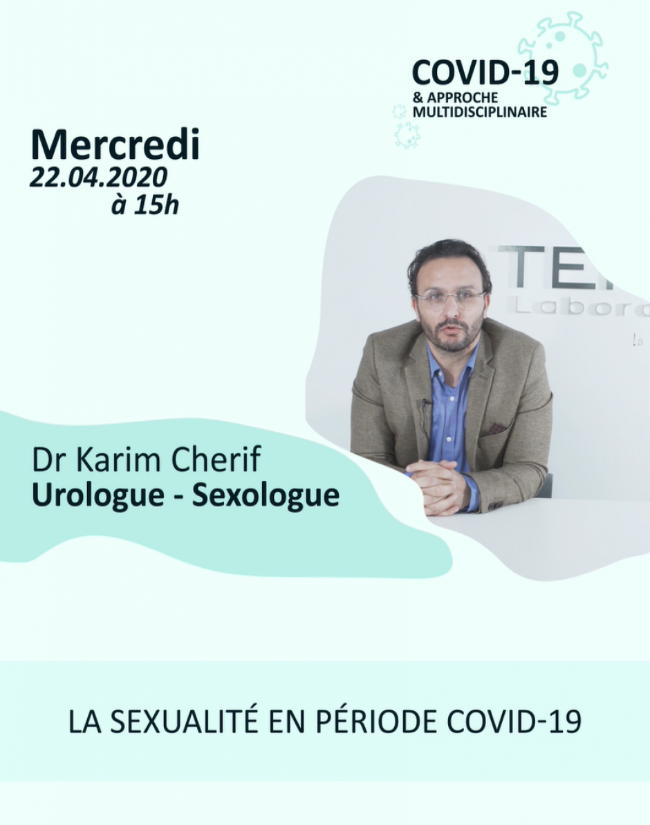 Dr Karim Cherif : La sexualité en période de COVID-19
