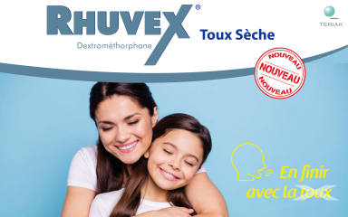 Lancement Rhuvex Toux sèche